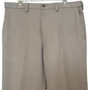 HAGGAR Men’s Light Tan Dress Pants Size 36/32